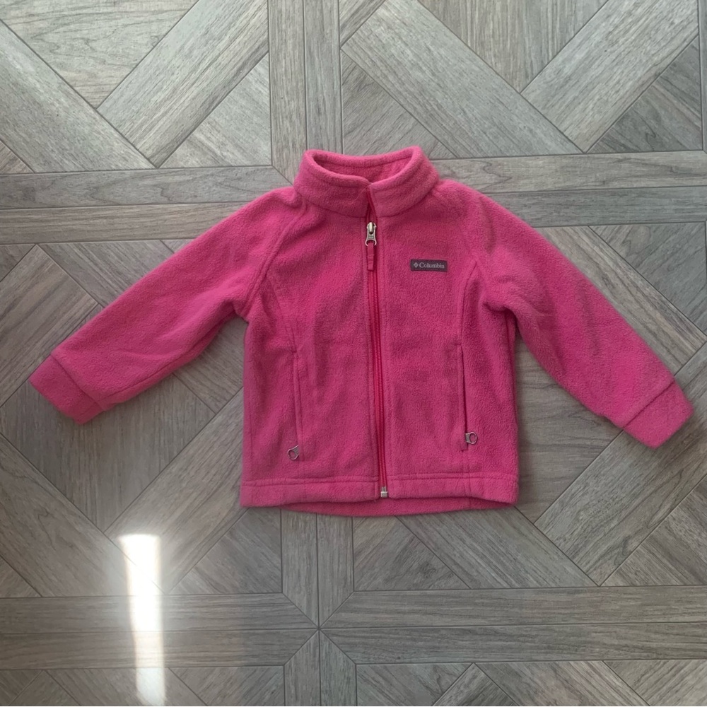 Columbia Pink Fleece Jacket